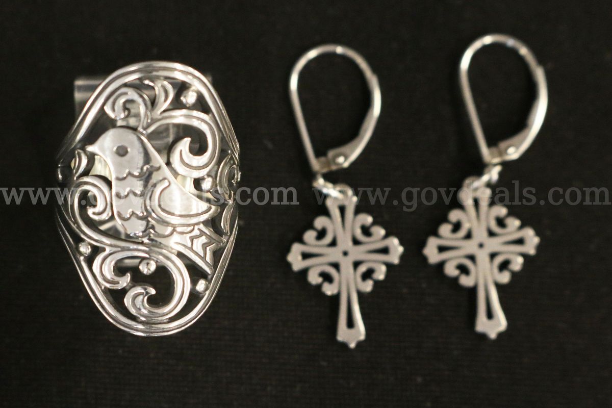 James Avery Sterling Silver Jewelry Set, 11.5 Grams