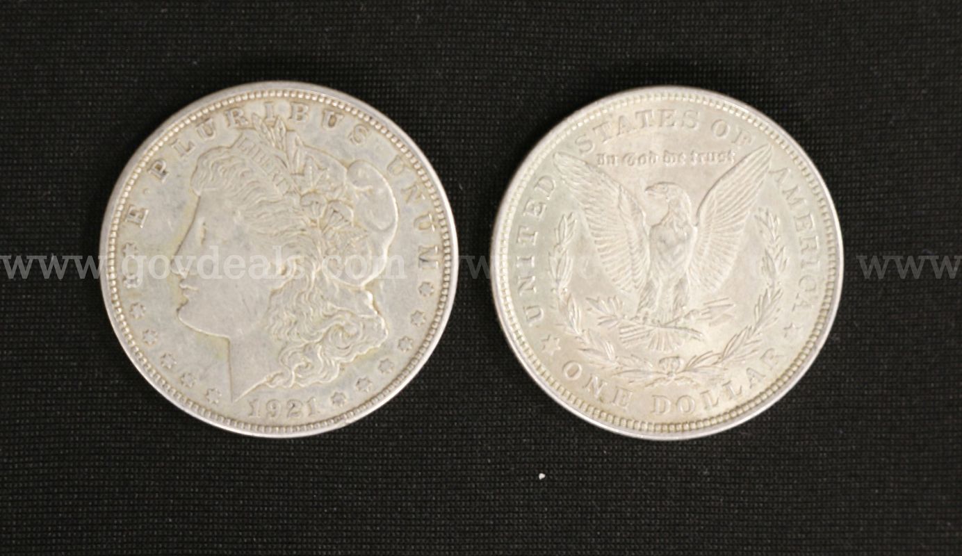 16 Assorted U.S. Silver Morgan Dollar Coins