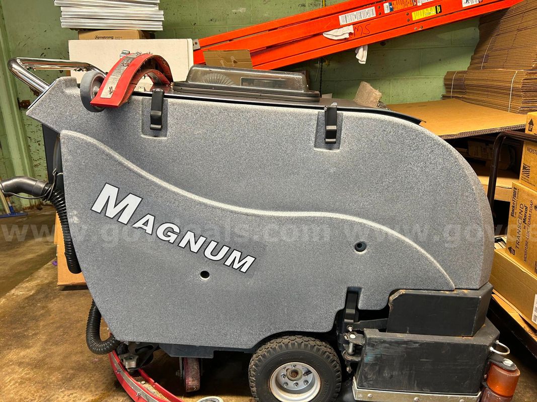 (1) Tomcat Magnum Floor Scrubber and Sweeper