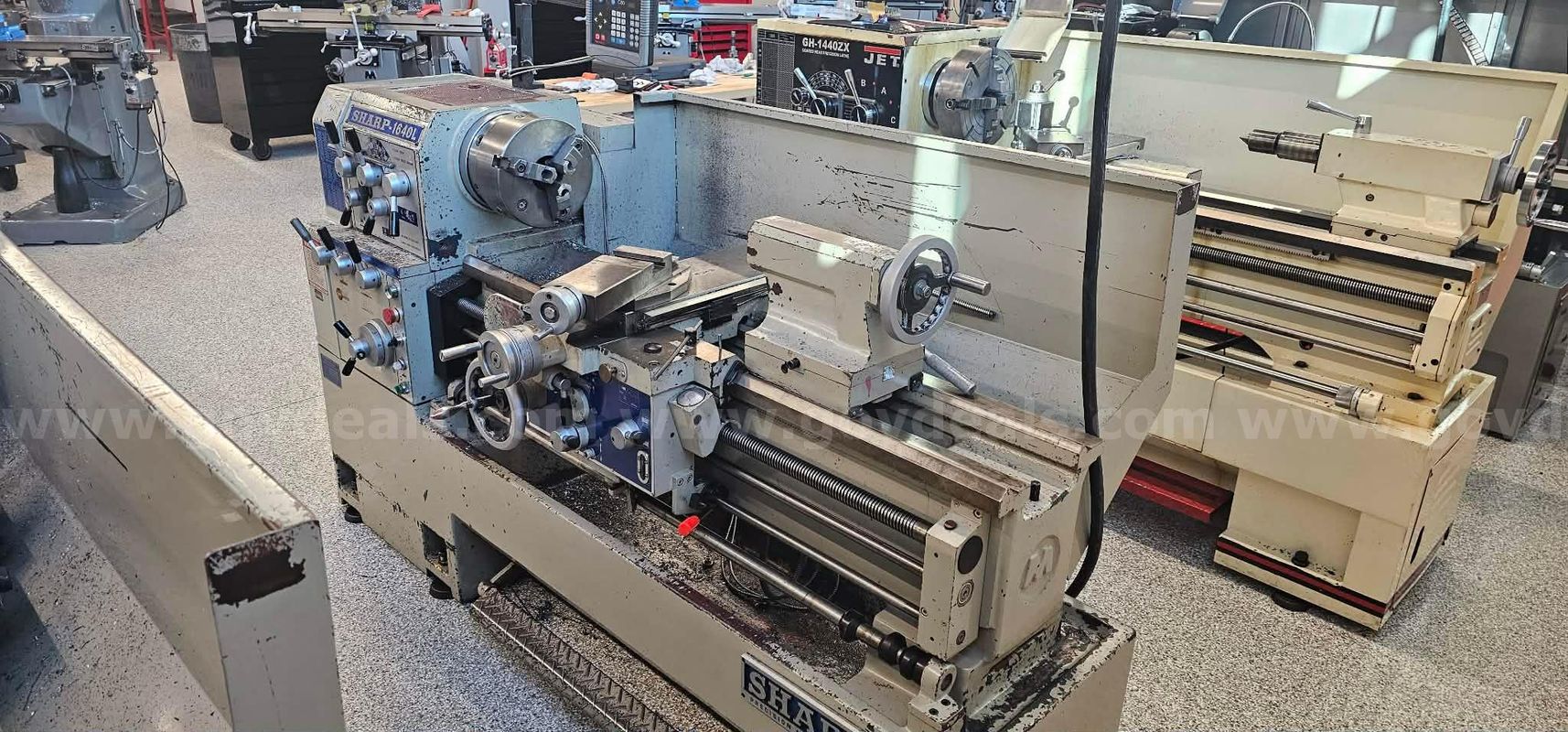 Sharp 1640L Manual Lathe (7905227)
