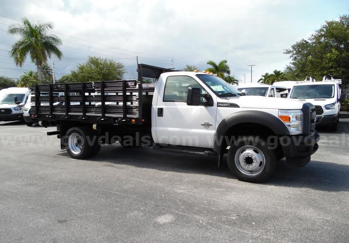 Ford F-450 Flatbed Stake Truck 55,770 Miles