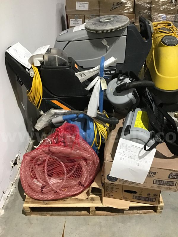 Custodial equipment