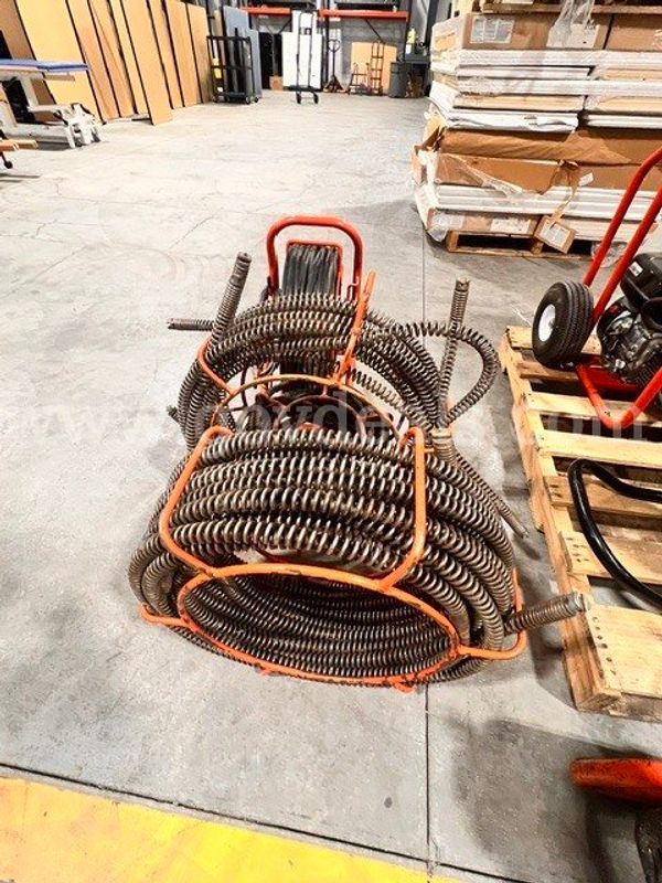 Coiled Flexicore cable- Drain Cleaning Snake