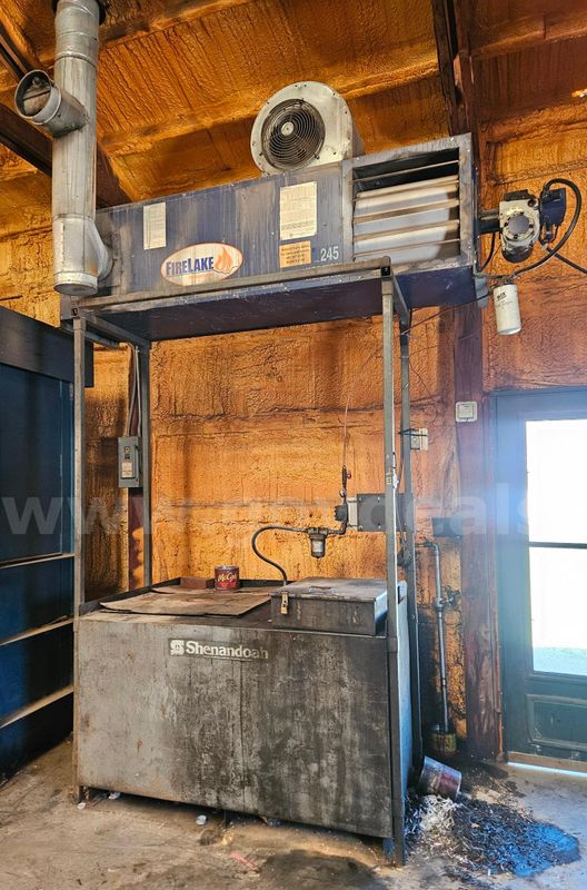FIRELAKE MODEL 245 WASTE OIL BURNING FURNACE