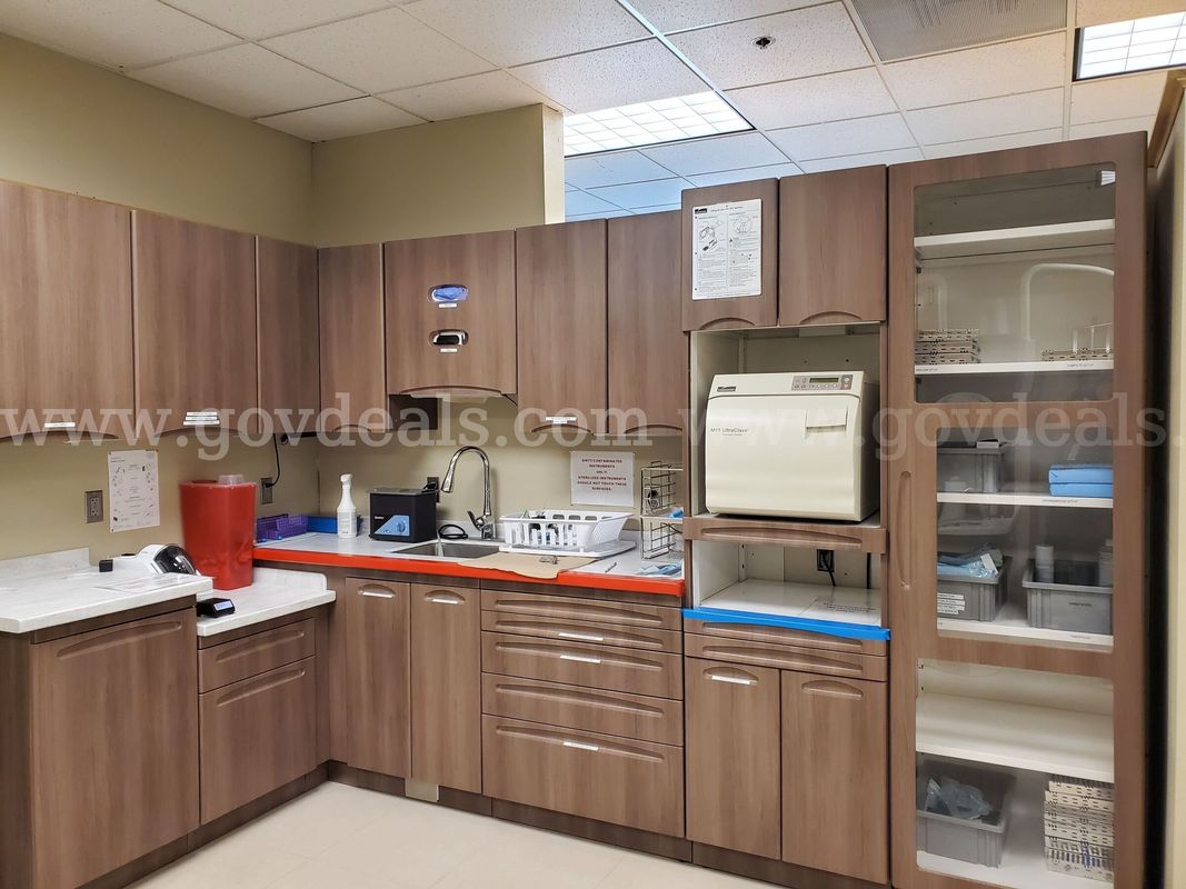 Dental Sterlization Center Cabinetry