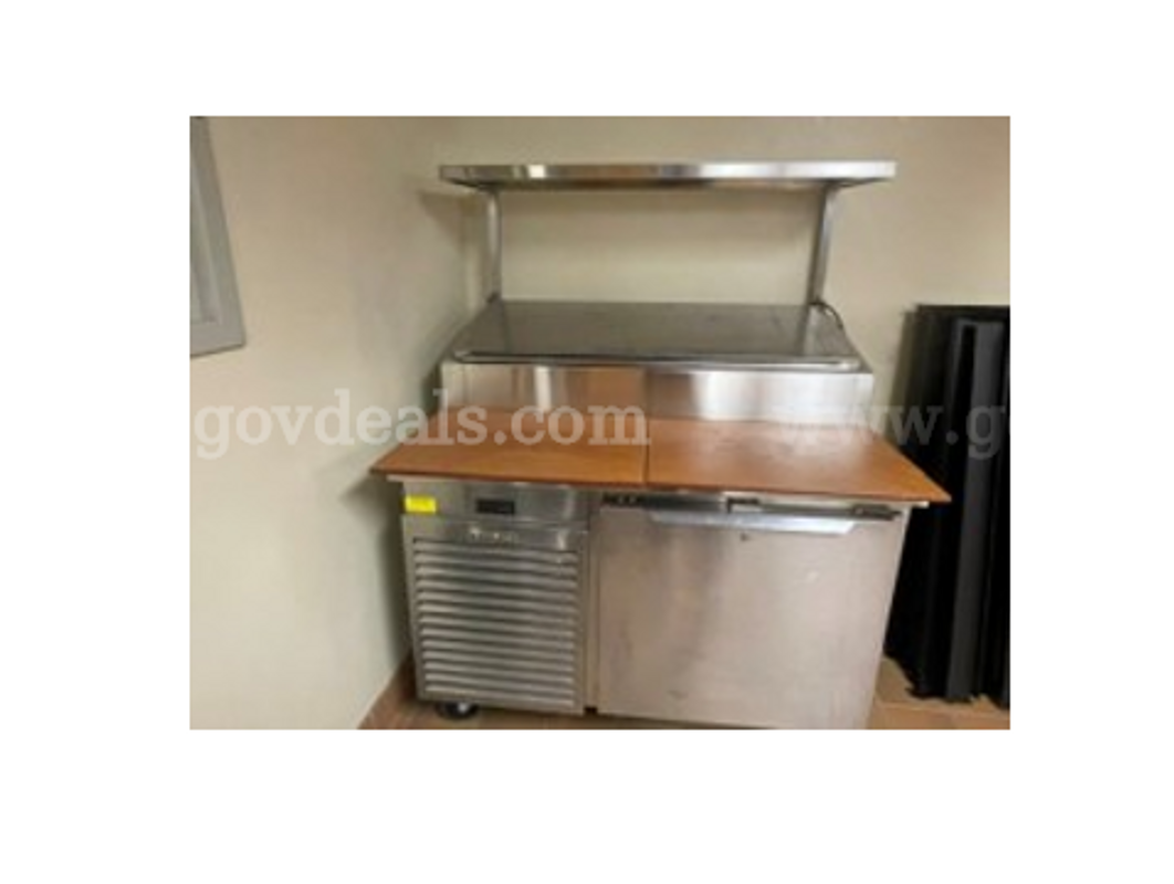 Pizza Prep Station w/Refrigerator