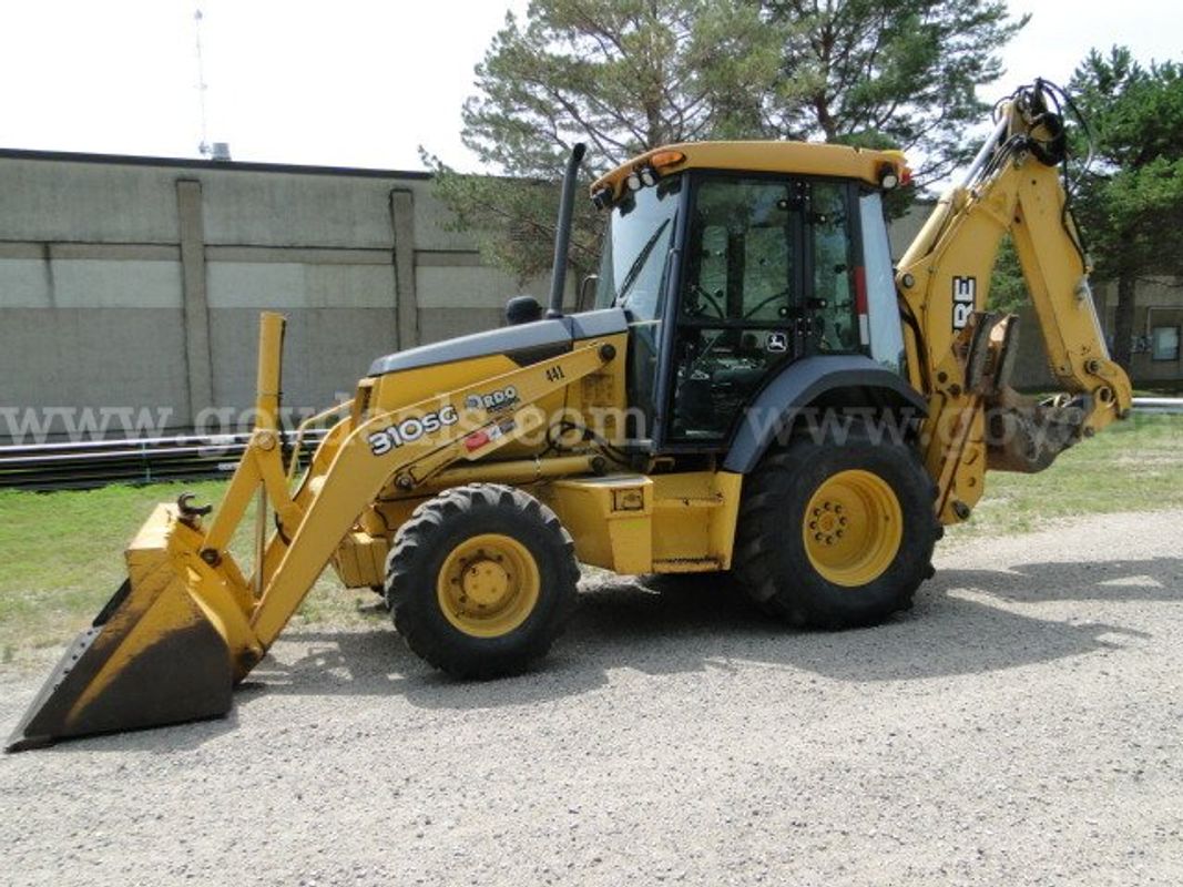2006 John Deere 310 SG Tractor Extend-A-Hoe Backhoe