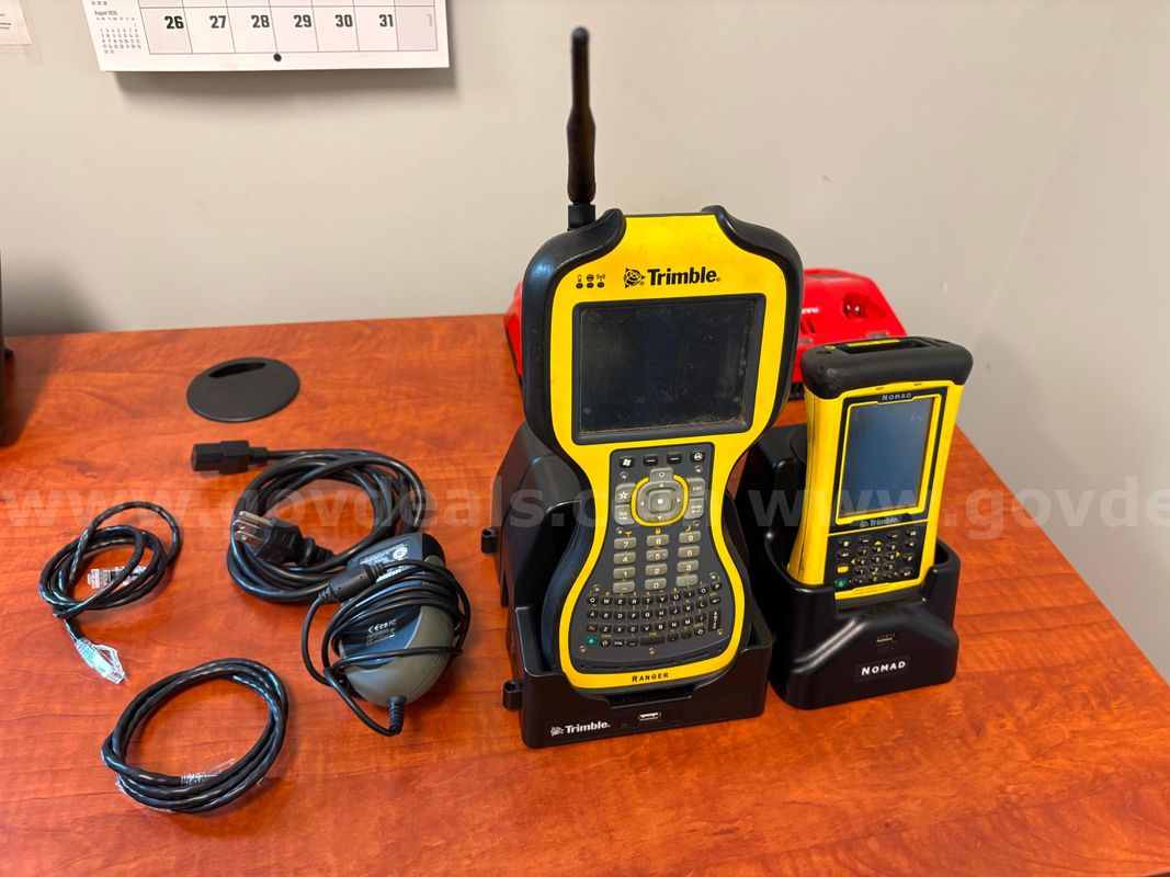 Trimble Ranger and Trimble Nomad