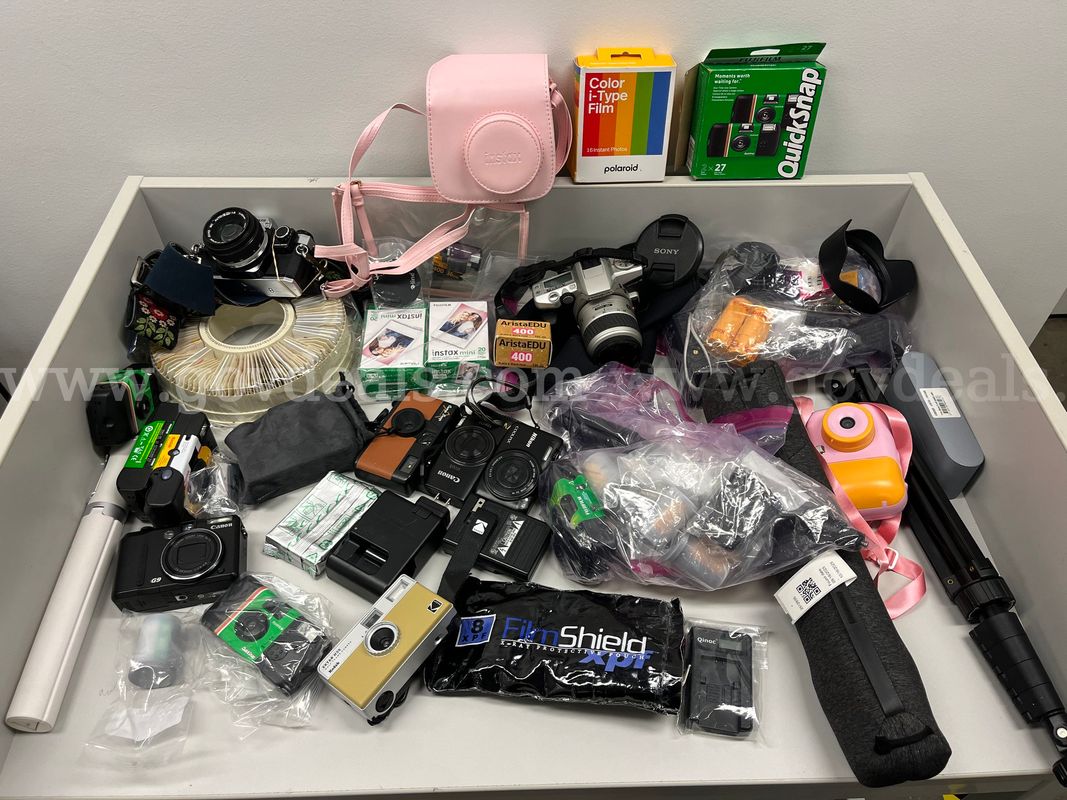 Lot of Cameras and equipment