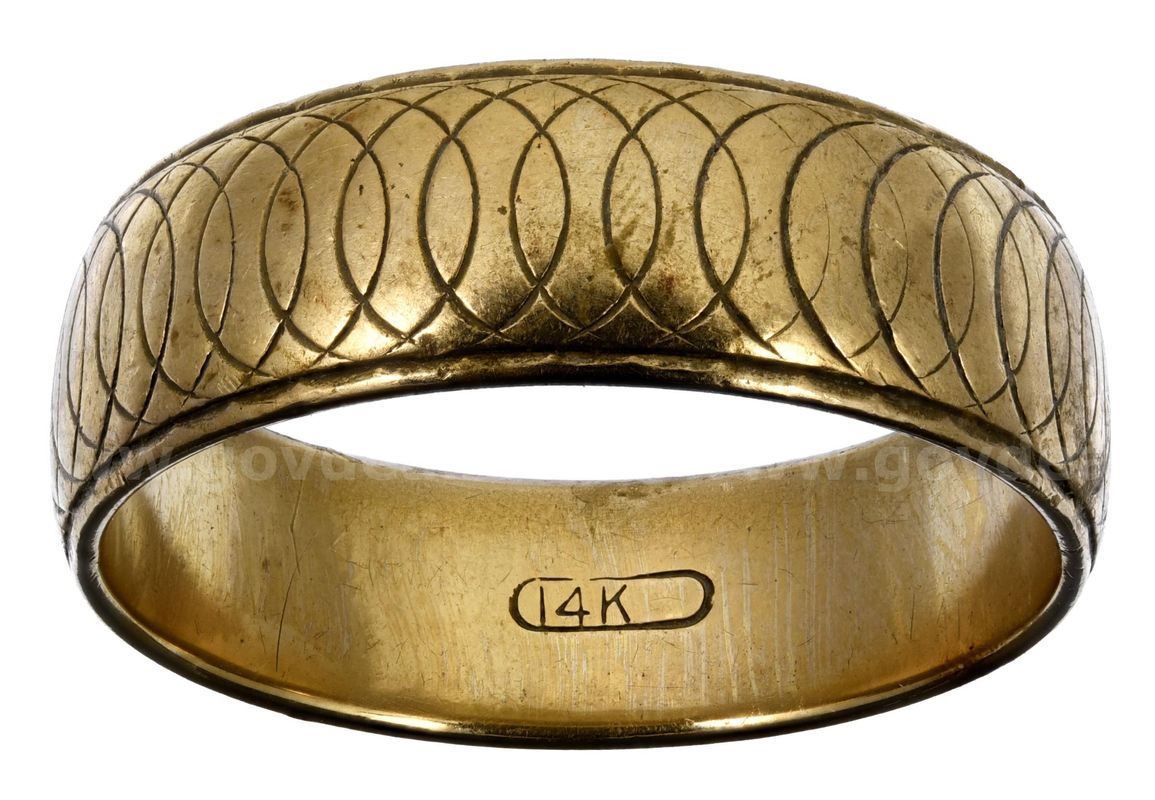 14kt Gold Estate Wedding Band