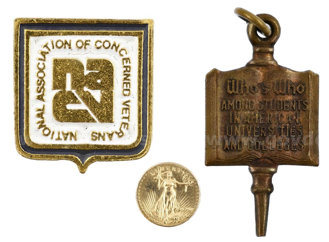 14Kt Mini Replica of $20 US Gold Coin