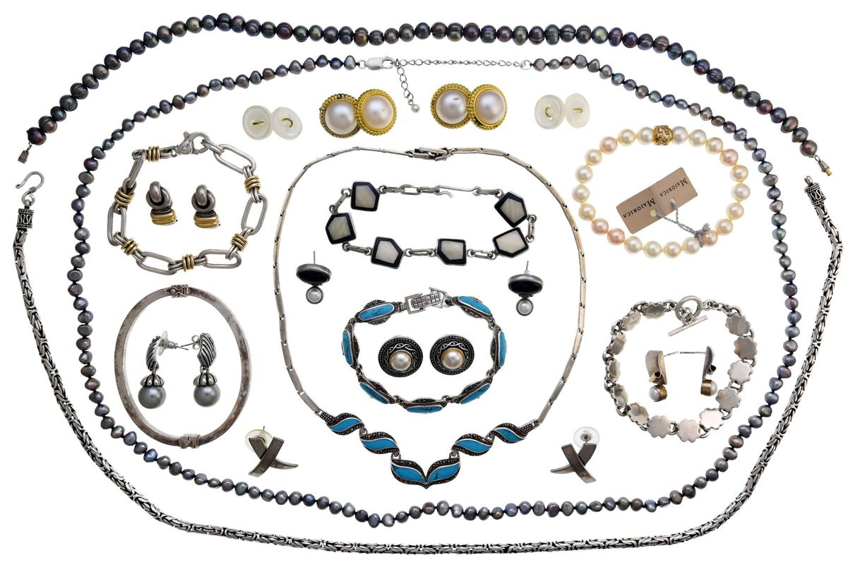 Sterling Silver and Costume Jewelry Lot