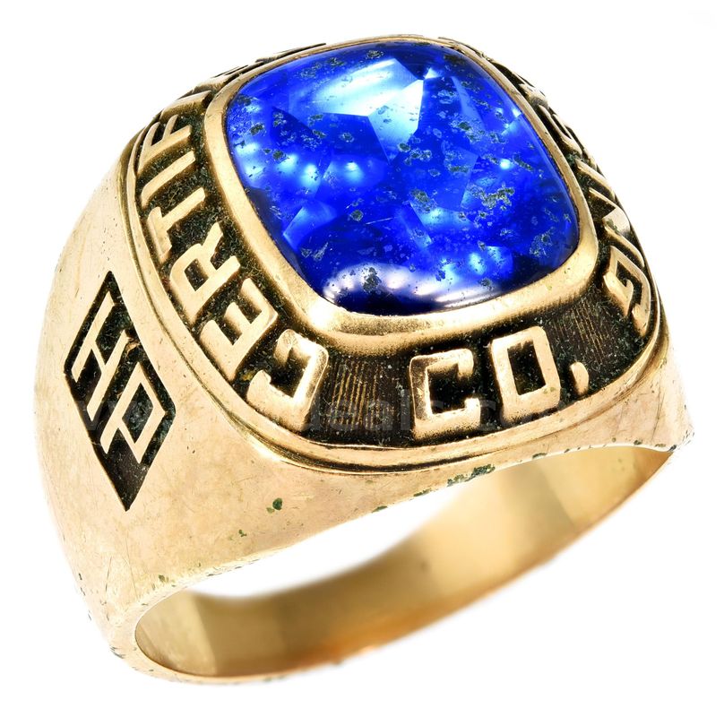 10Kt Gold Service Ring