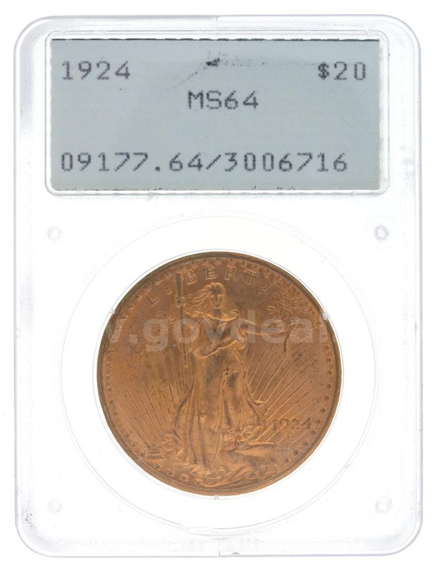1924 Twenty-Dollar Gold Piece
