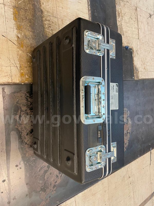 A Lot of 33 Large Hard Plastic Platt Brand Carry Cases Comparable to a Pelican Case. 23" x 17" x 11"