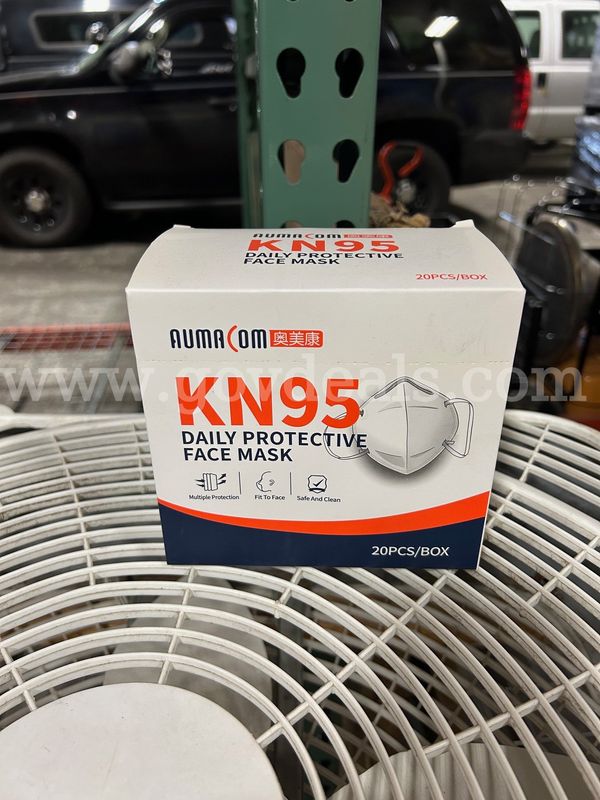 KN95 Masks 8 Cases/800 per case Totaling 6400