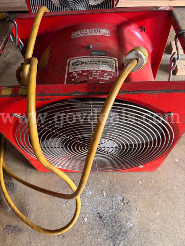 SuperVac Smoke Ejector Fan