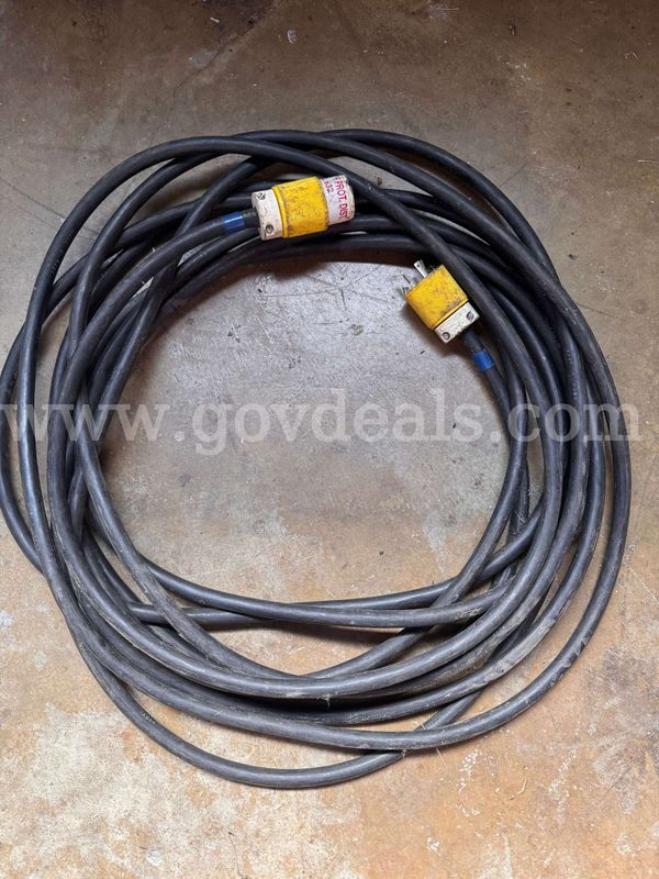 40' 20a Extension Cord with L5-20R Twist-Lock Cord Ends