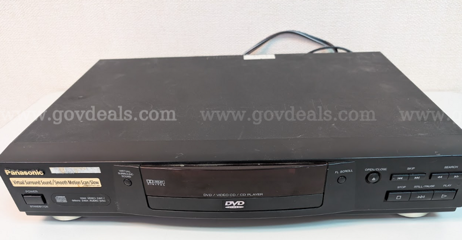 DVD Player - Panasonic DVD-A105 (Lot of 2)