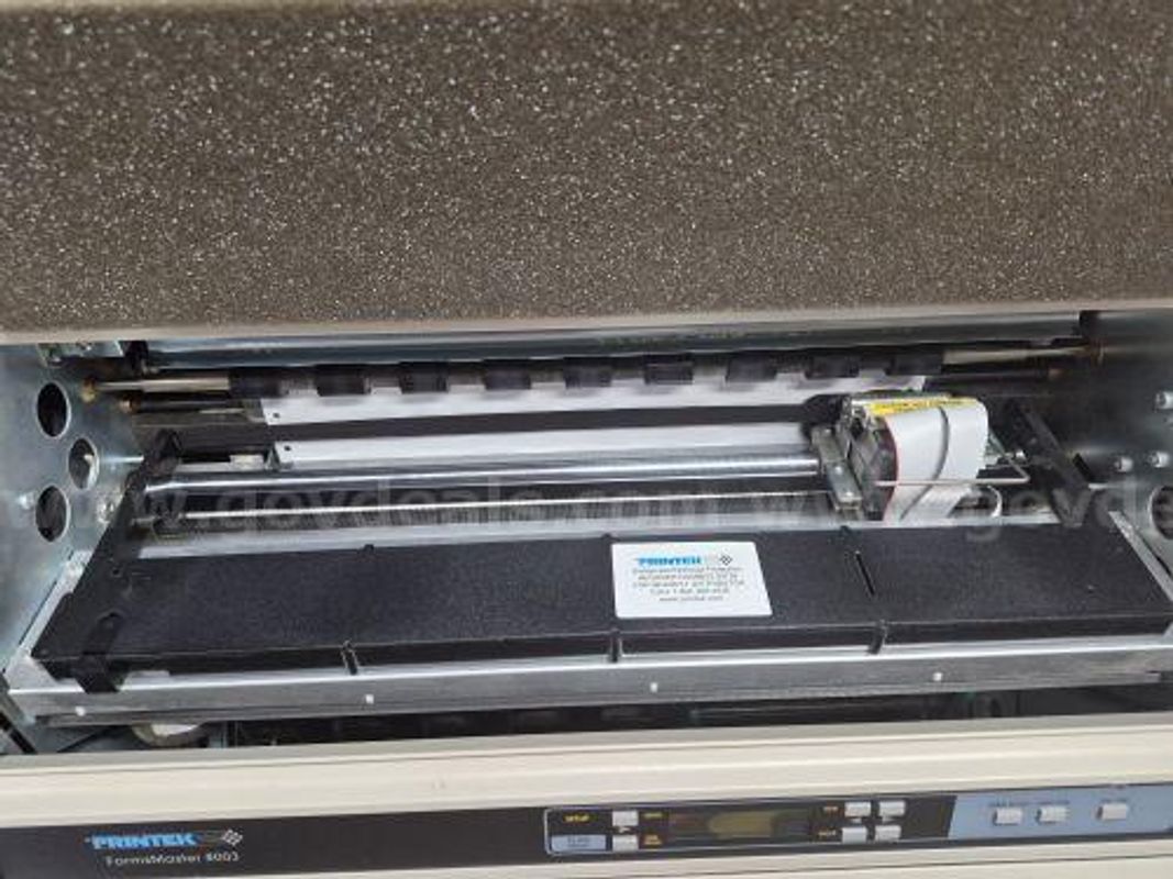 2 Printers/stands - Tripath Printek Formsmaster 8003 with stands