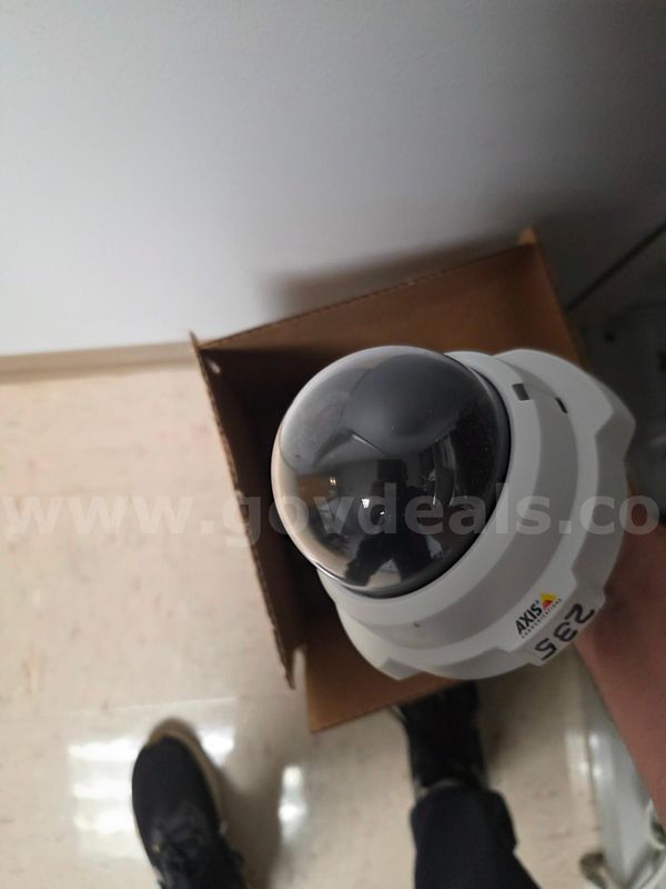 7 AXIS IP Security Cameras