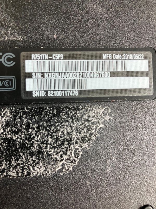 Lot of 396 ACER R751TN-C5P3 Spin 11 Chromebook