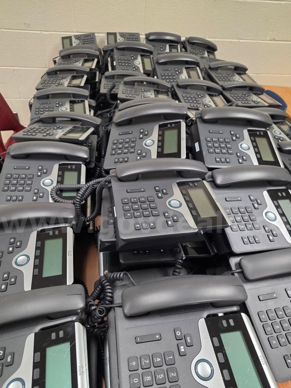 Various Cisco IP Phones - Lot of 700 Phones