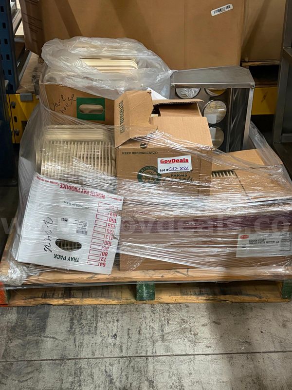Headline: Feast Like a Middle Schooler: 1 Entire Pallet of "Vintage-Style" Compartment Trays