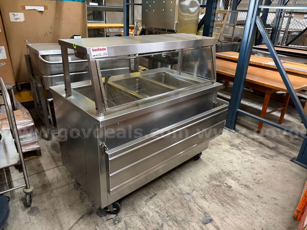 The Ultimate High-School-Nostalgia Generator: Delfield Heated Serving Counter!