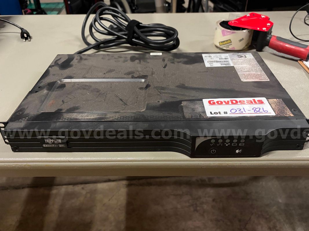 Tripp Lite SMART500RT1U 500VA 1U Rackmount UPS (Untested Power Guardian!)