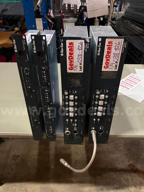 Ultimate Clear-Com Broadcast Intercom Bundle (4 Units of Pure "Quiet On Set!" Power)
