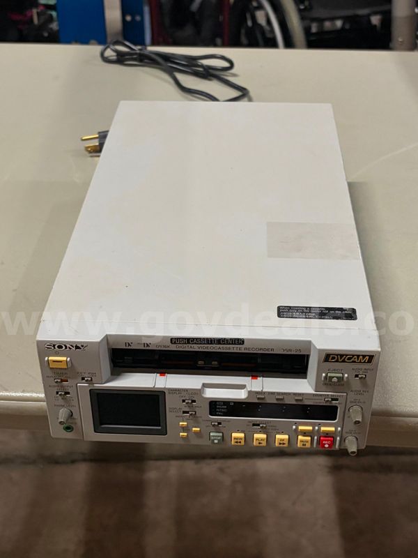 2000s Sci-Fi Prop or Retro VCR Upgrade? Sony DSR-25 DVCAM Deck (Untested!)