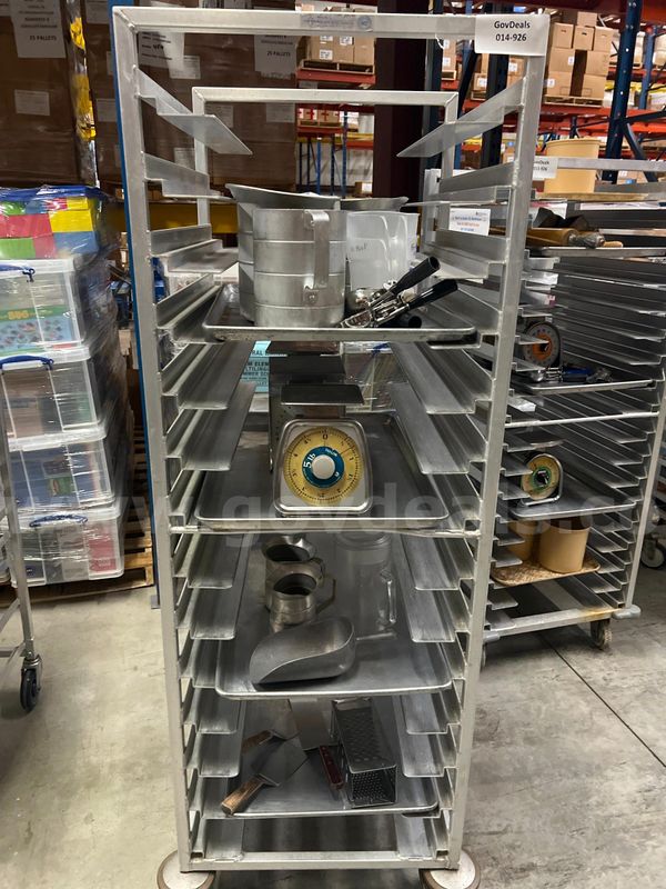 Tray rack and small wares