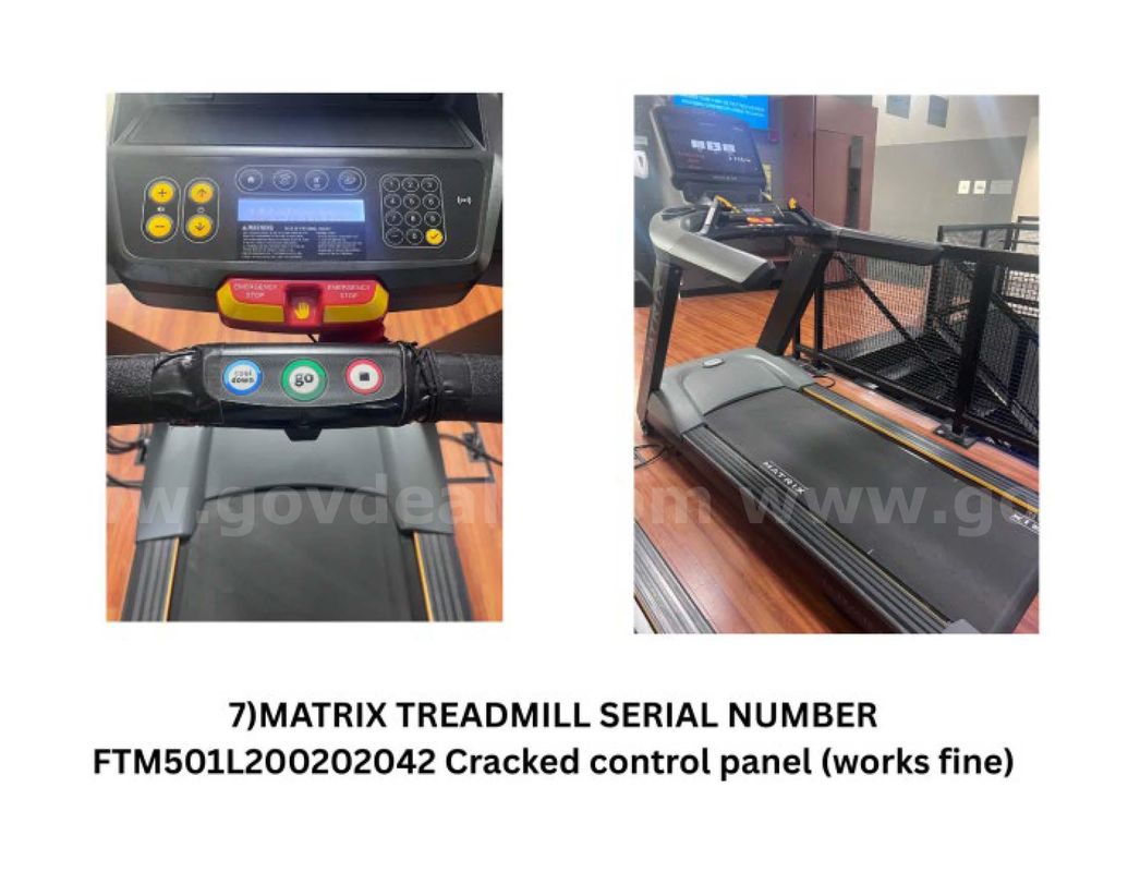 MATRIX PERFORMANCE TREADMILL W/ 16" Touch Console