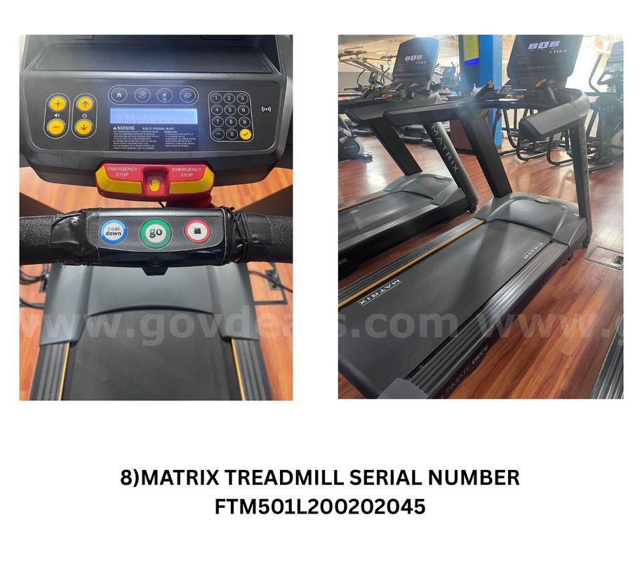 MATRIX PERFORMANCE TREADMILL W/ 16" Touch Console