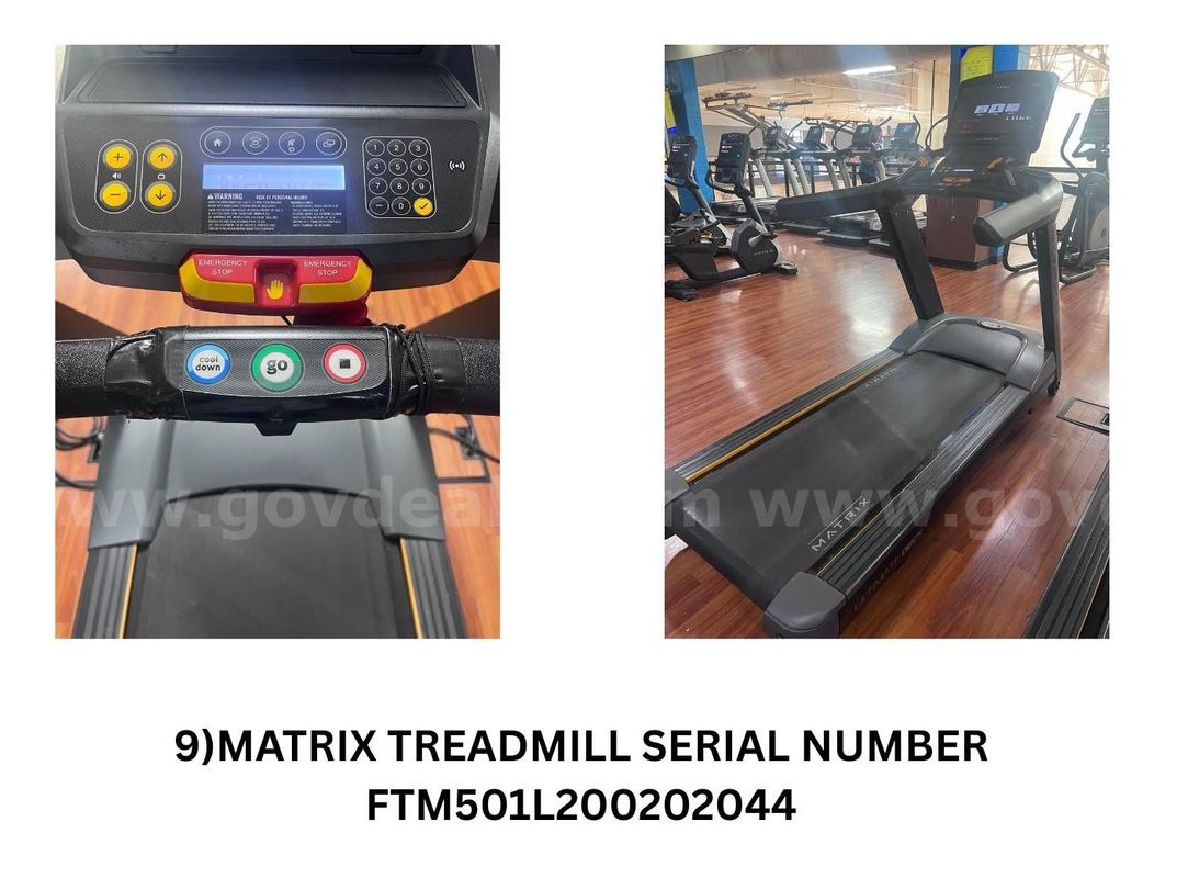 MATRIX PERFORMANCE TREADMILL W/ 16" Touch Console
