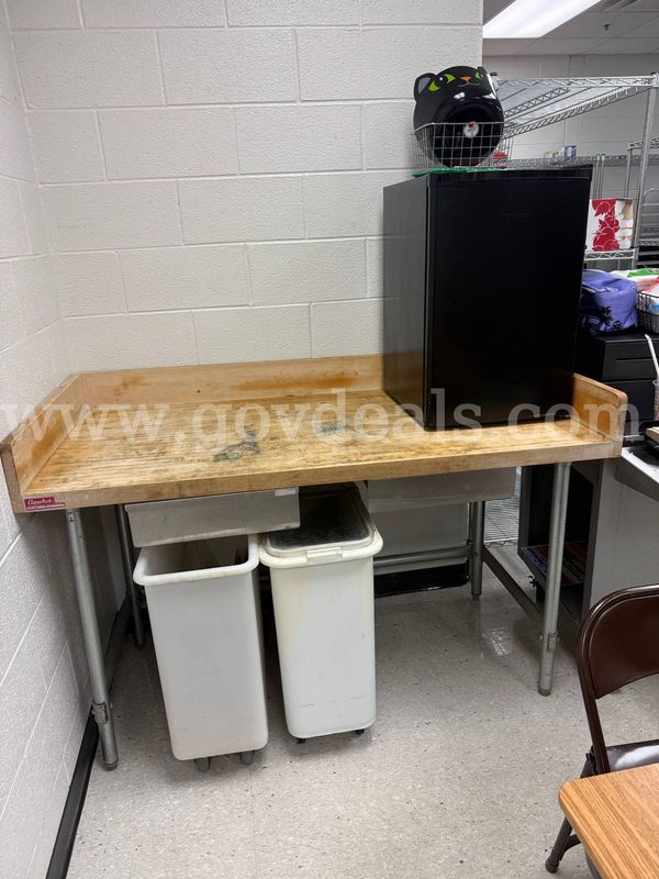 Butcher Block Workstation