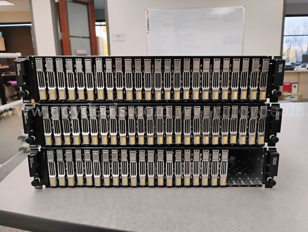 3x Dell EqualLogic PS4100 SANs