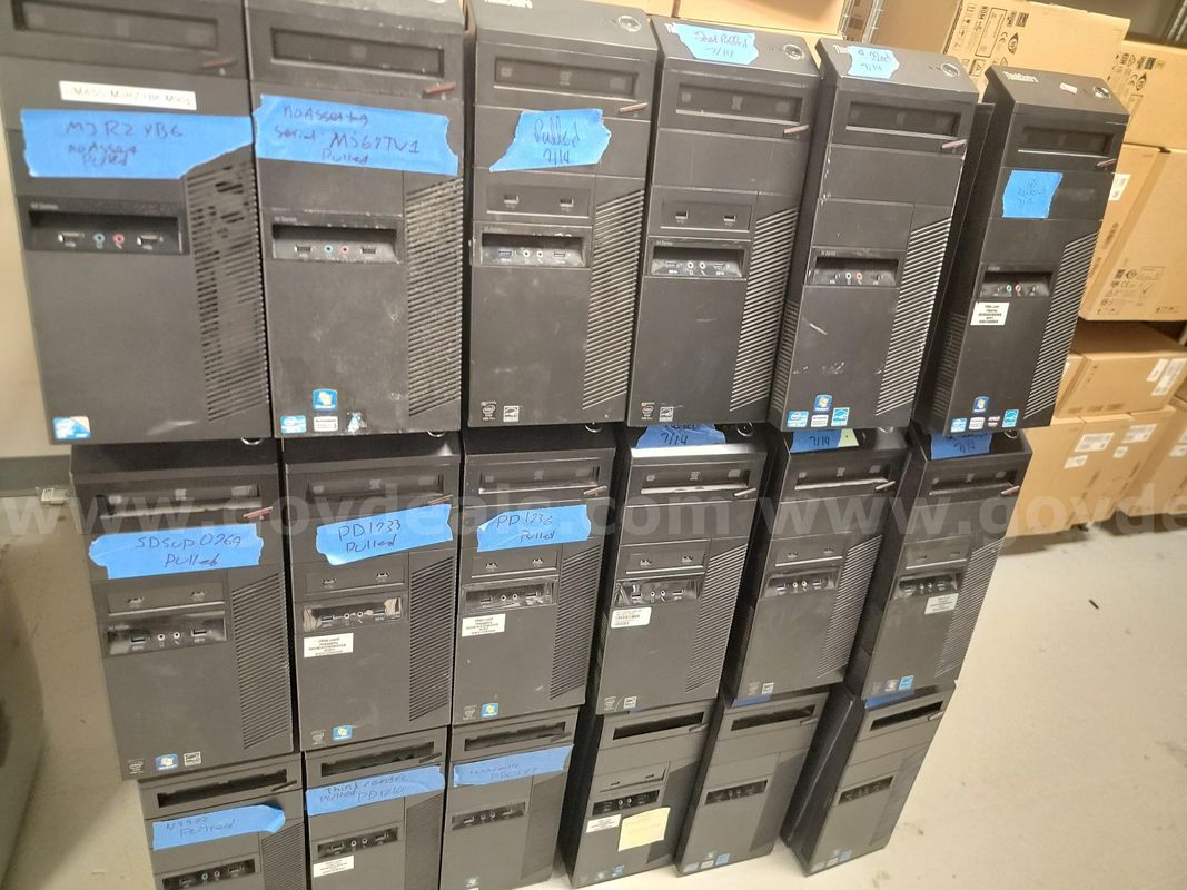 (LOT) 20 Lenovo ThinkCentre M Series Desktops