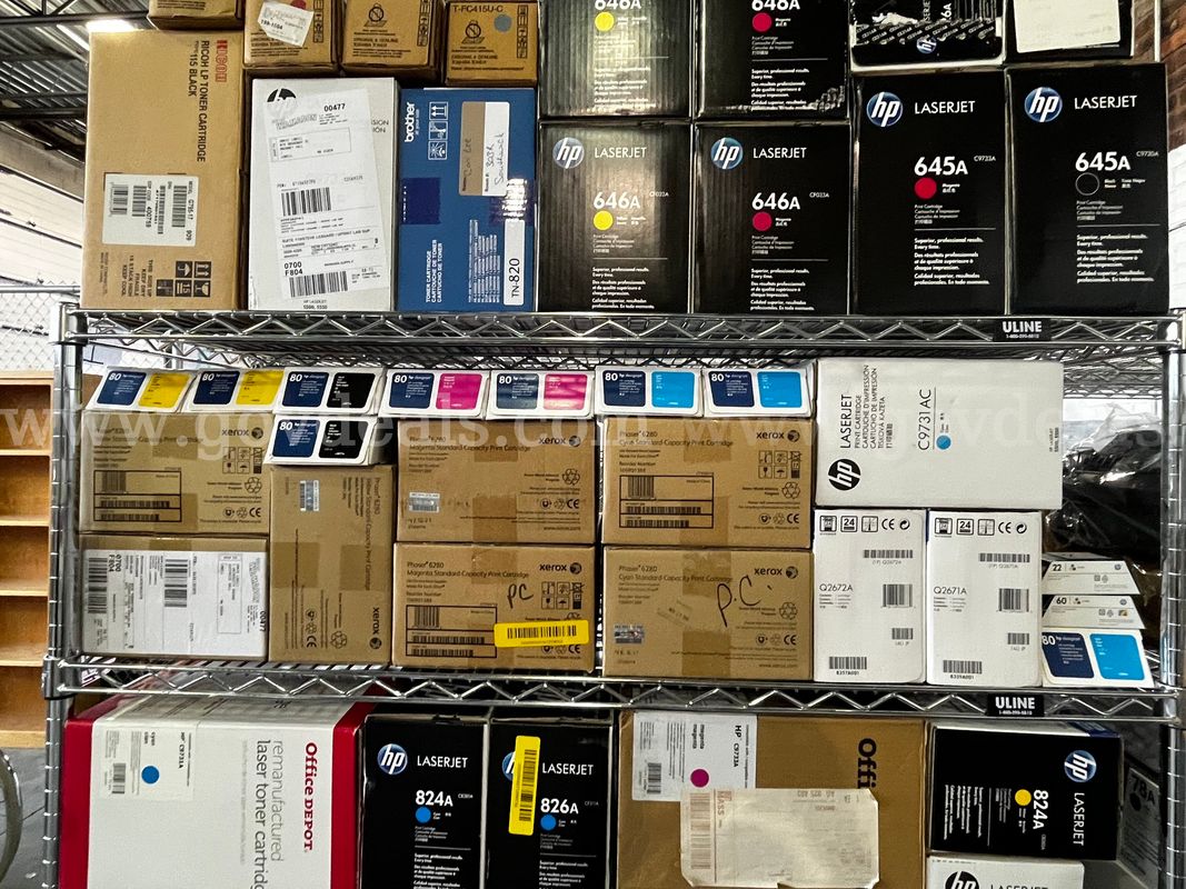 Lot of Ink and Toner