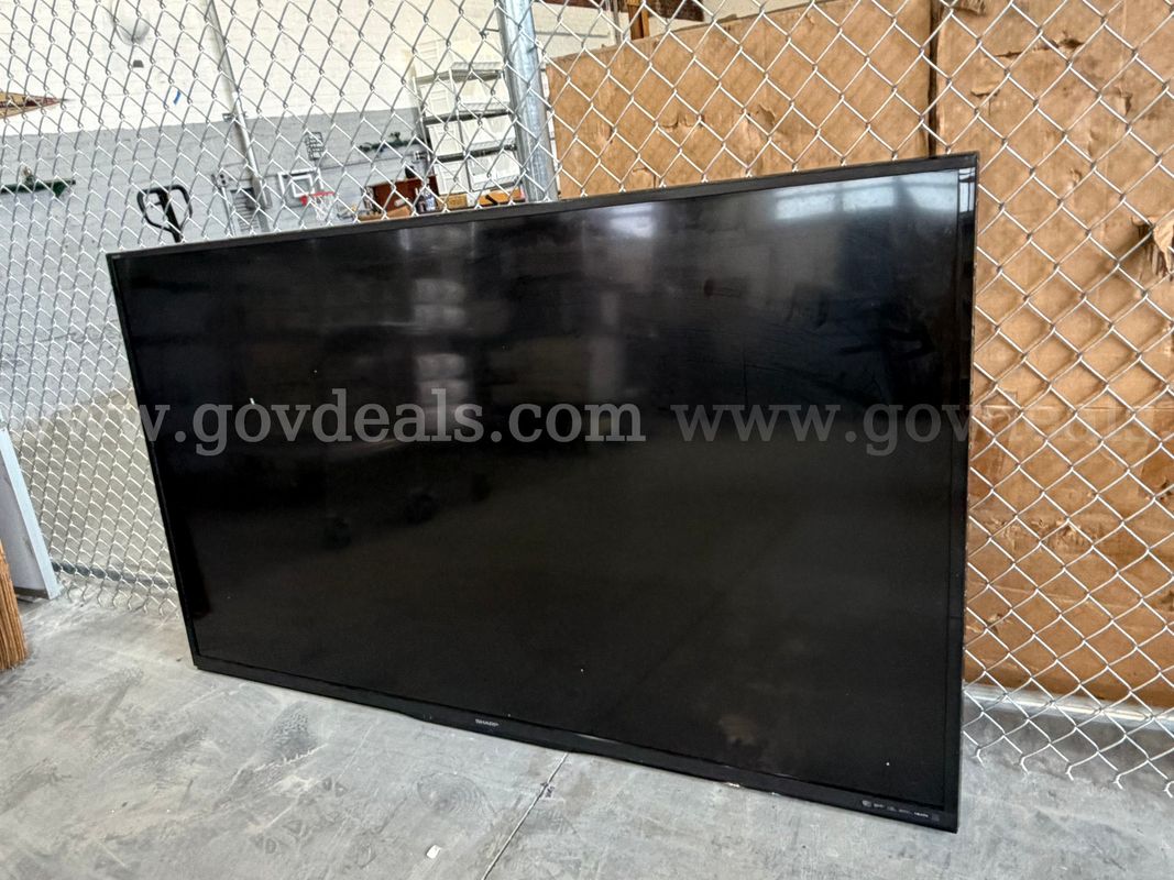 Aquos Sharp TV (80inch Diagonal)
