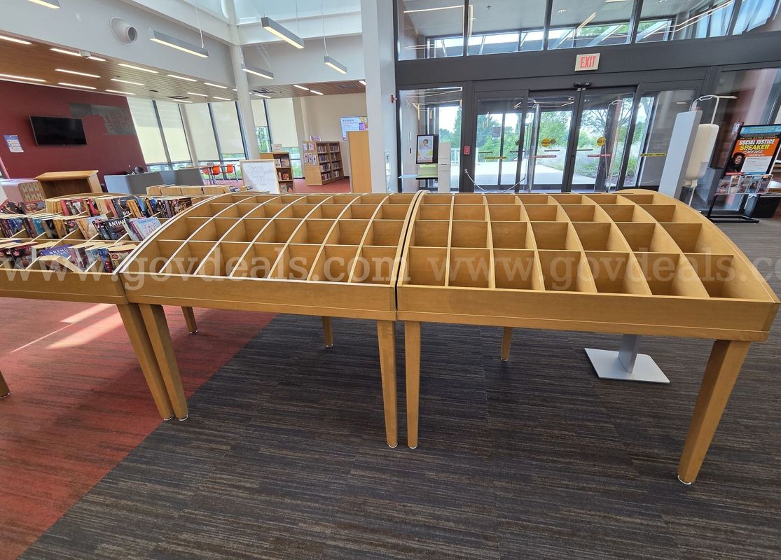 Four Worden Arch-shaped CD Display Cases