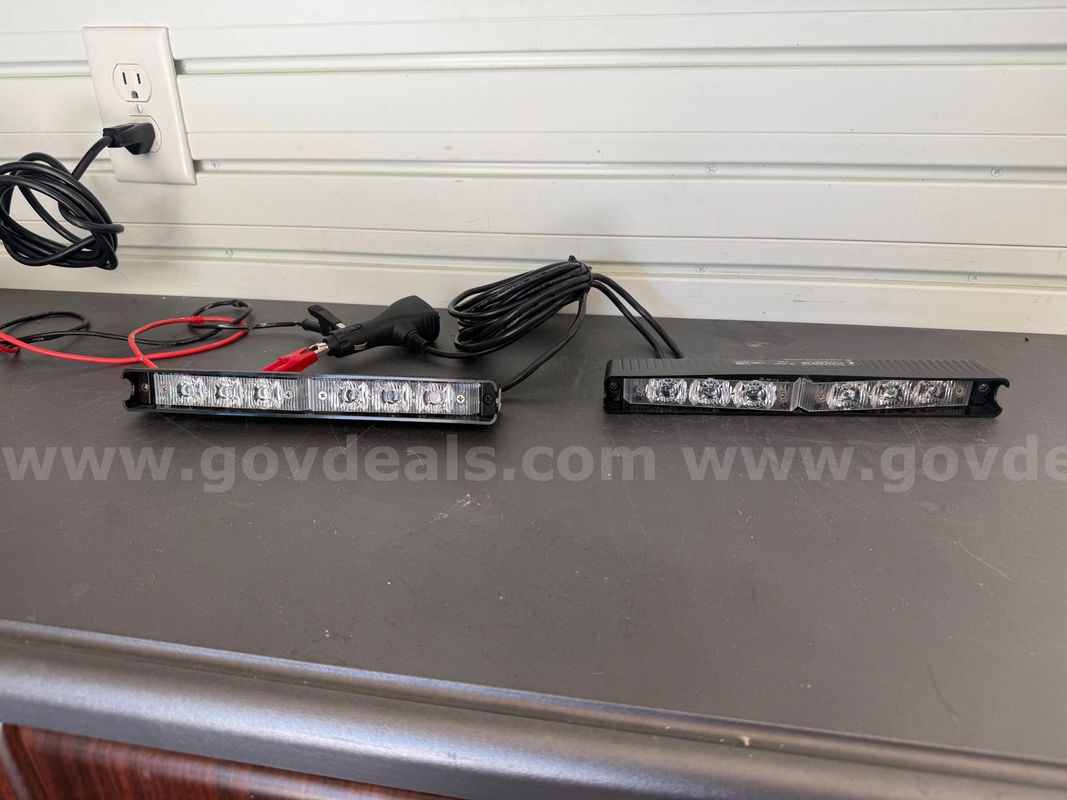 Tested & Working Star Starburst Msplit Mini Phantom Flkulb9s-Ab Led Lights Amber / Blue - Police Fire Ems Shipping Only