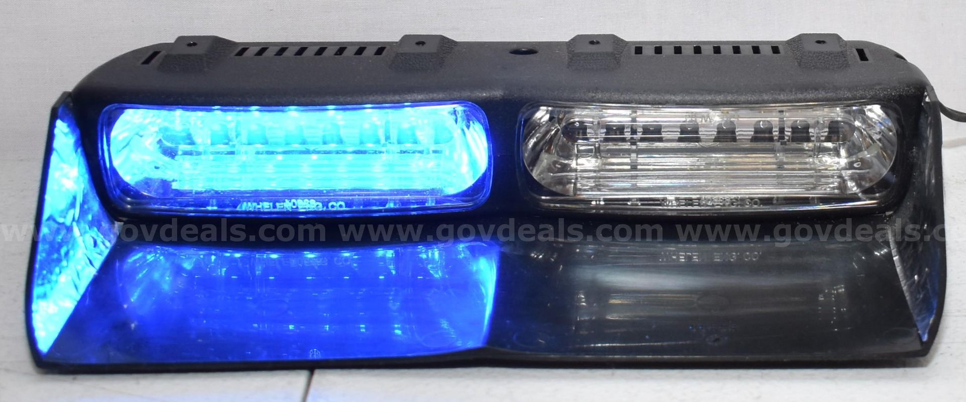 Super Clean Whelen Dual Talon - Blue-Blue - Led Dash Deck Light - Police Fire Ems - Shipping Only