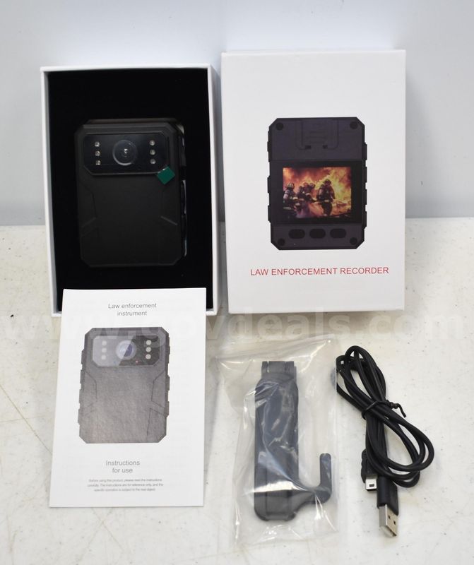 Brand New In The Box Body Camera System No Special Software Required! Security Police Fire Ems - Shipping Only
