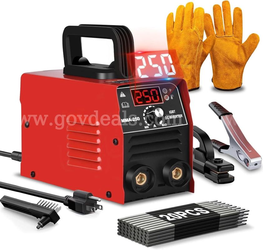 Brand New 250a 110vac 2-In-1 Portable Arc Stick Welder Buzz Box - Dual Voltage - Welding - $55 Reserve - Ship Only