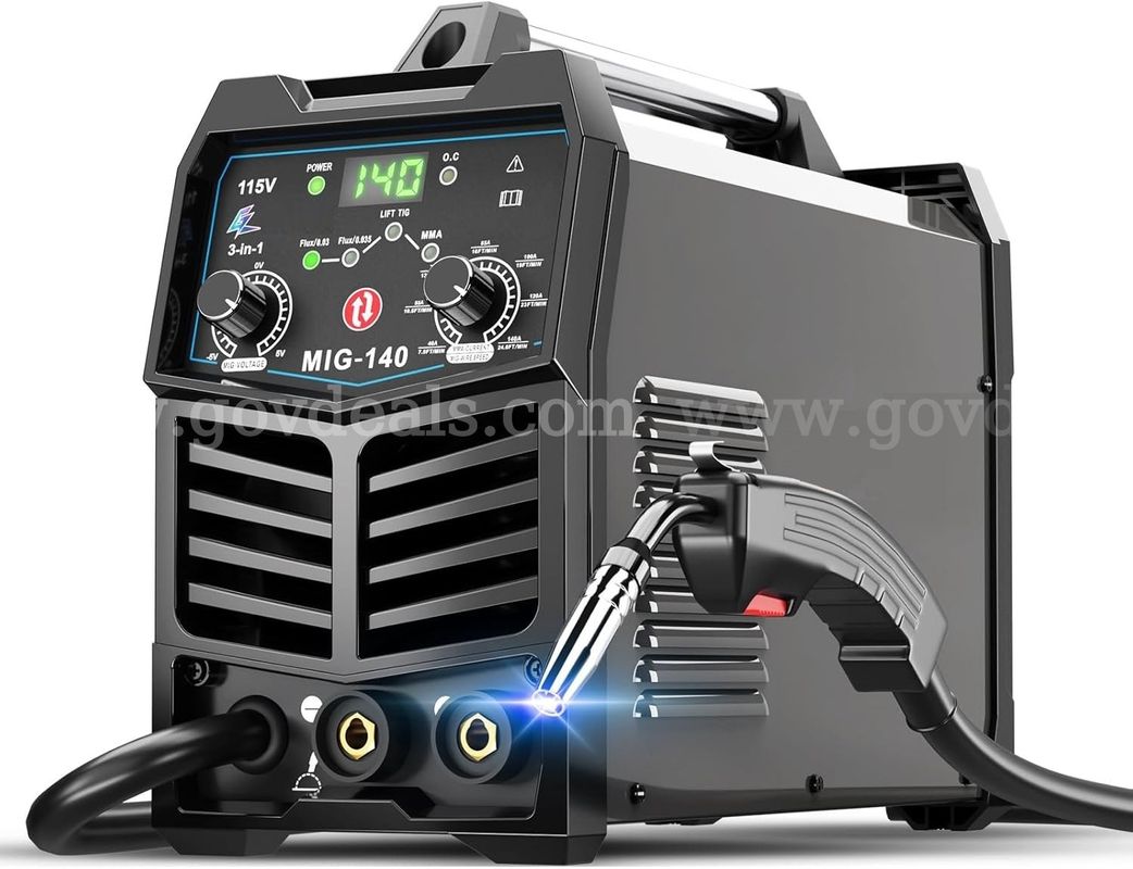 Brand New 140 Amp 140a Mig 3 In 1 Welder Flux Mig/Arc/Lift Tig Auto Farm Shop - $90 Reserve - Ship Only