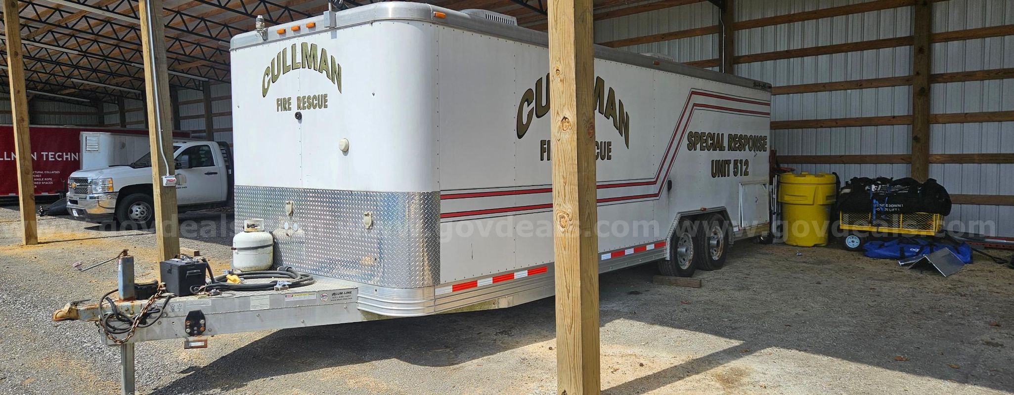 2009 Alum-Line Heavy-Duty Cargo Trailer (8' x 24')