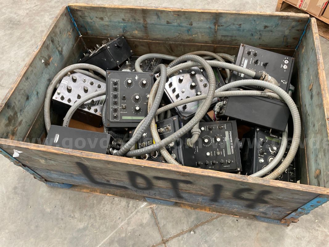 Pallet of Pengwyn Hydraulic Controllers for Plow, Bed and Spreader