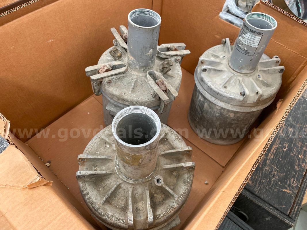 Lot of (12) Type B Air Meters and (3)Press UR Meters